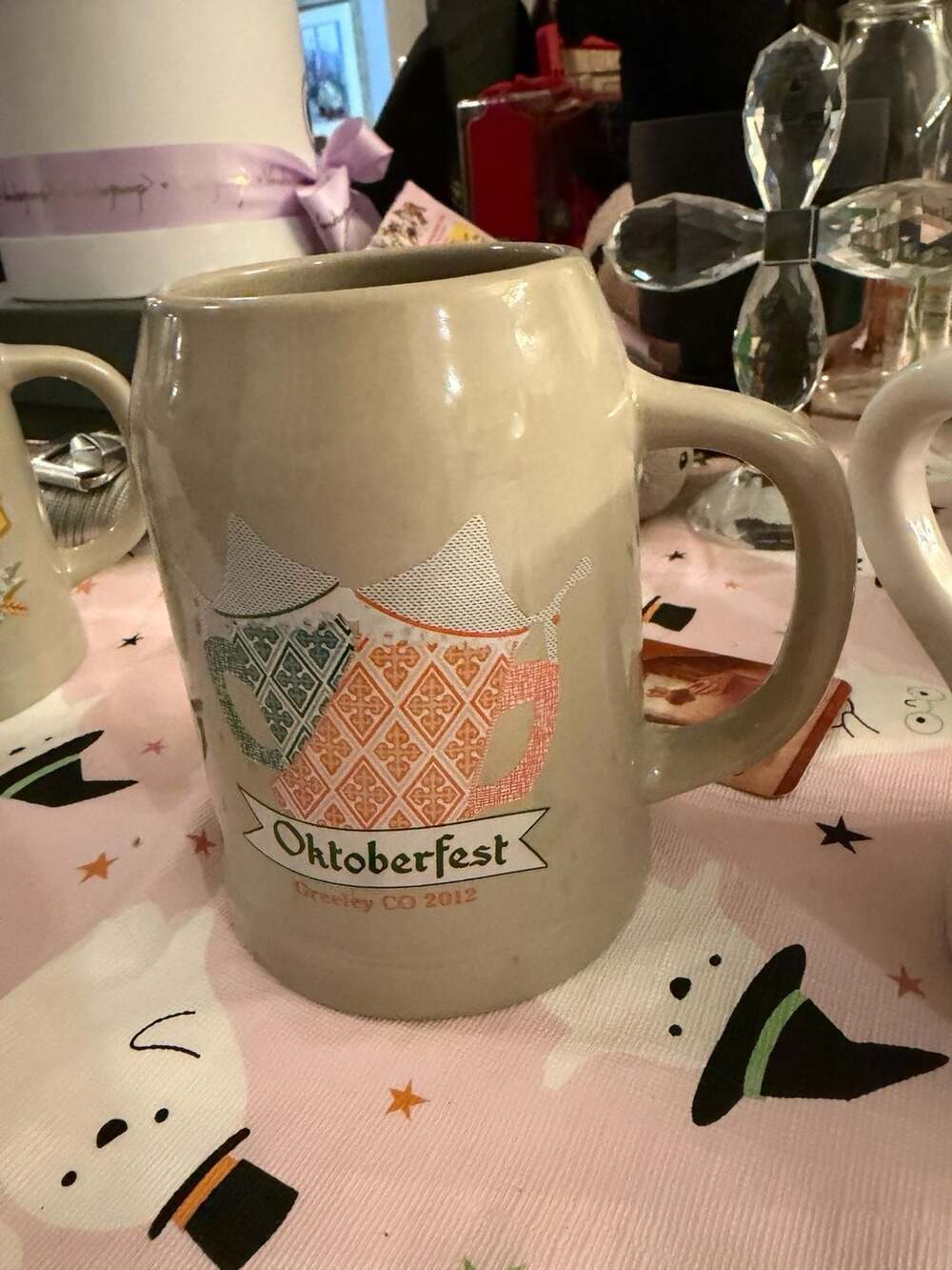Oktoberfest Greeley CO 2012 Ceramic Beer Stein Mug